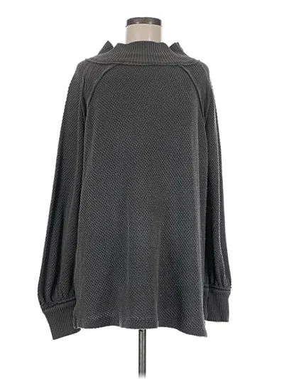 Pre-owned We The Free Turtleneck Sweater In Gray