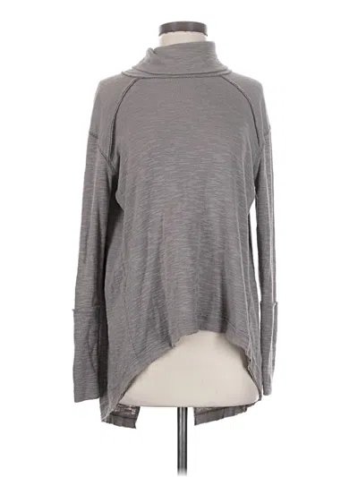 Pre-owned We The Free Turtleneck Sweater In Gray