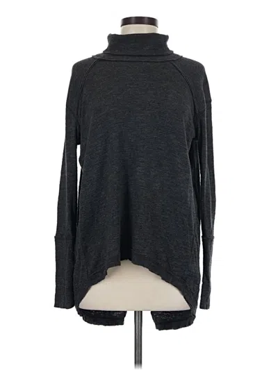 Pre-owned We The Free Turtleneck Sweater In Gray