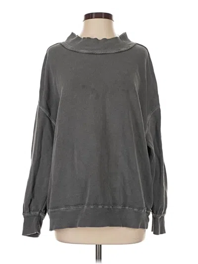 Pre-owned We The Free Turtleneck Sweater In Gray