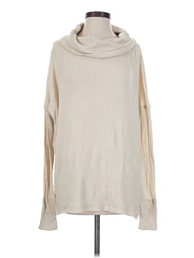 Pre-owned We The Free Turtleneck Sweater In Ivory