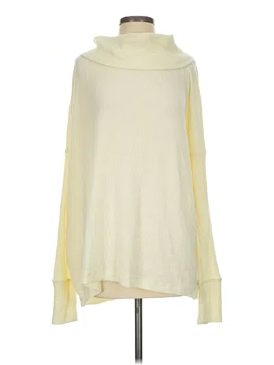 Pre-owned We The Free Turtleneck Sweater In Ivory