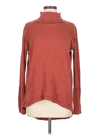 Pre-owned We The Free Turtleneck Sweater In Red