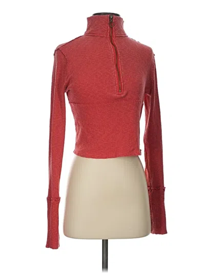 Pre-owned We The Free Turtleneck Sweater In Red