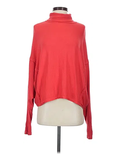 Pre-owned We The Free Turtleneck Sweater In Red