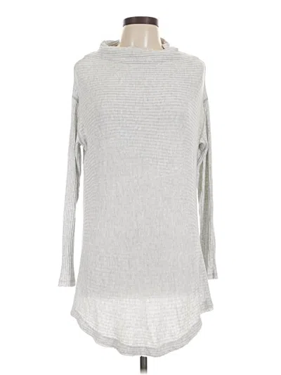 Pre-owned We The Free Turtleneck Sweater In Silver