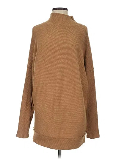 Pre-owned We The Free Turtleneck Sweater In Tan