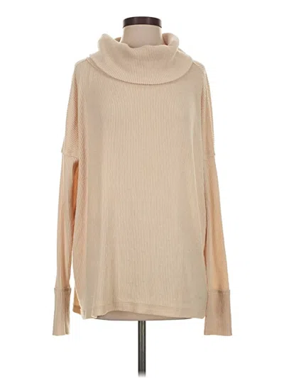 Pre-owned We The Free Turtleneck Sweater In Tan