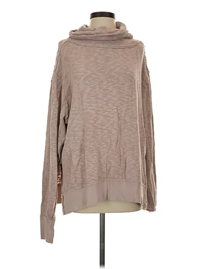 Pre-owned We The Free Turtleneck Sweater In Tan