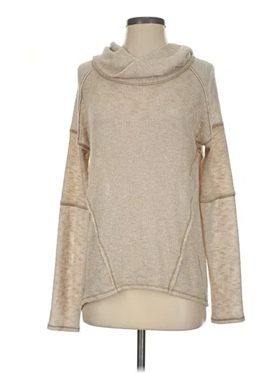 Pre-owned We The Free Turtleneck Sweater In Tan