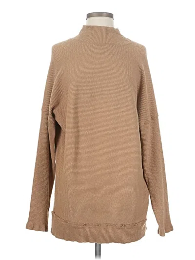Pre-owned We The Free Turtleneck Sweater In Tan