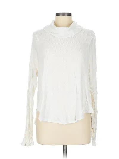 Pre-owned We The Free Turtleneck Sweater In White