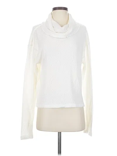 Pre-owned We The Free Turtleneck Sweater In White