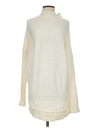 Pre-owned We The Free Turtleneck Sweater In White