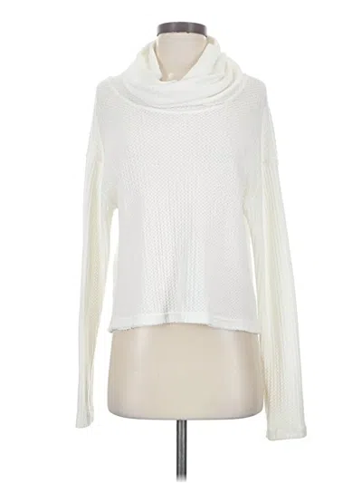 Pre-owned We The Free Turtleneck Sweater In White