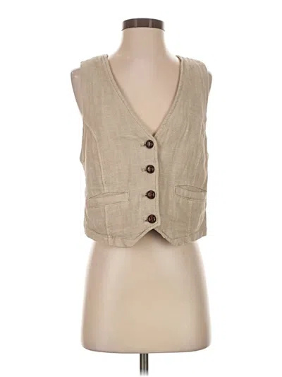 Pre-owned We The Free Vest In Tan
