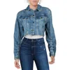 We The Free Womens Crop Denim Denim Jacket