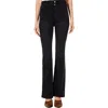 We The Free Womens Pintuck Denim Flared Jeans