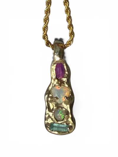We The Stars Women's Gold Sacred Icon Necklace
