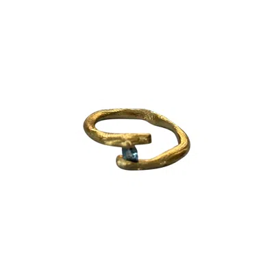 We The Stars Women's Gold Suspended Ring
