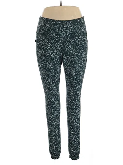Pre-owned We Wander Active Pants In Teal