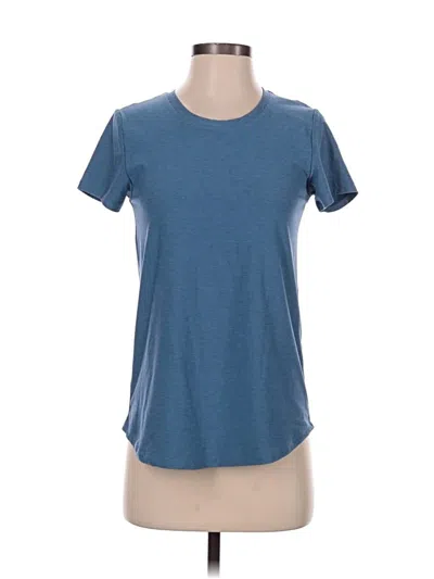 Pre-owned We Wander Active T-shirt In Blue