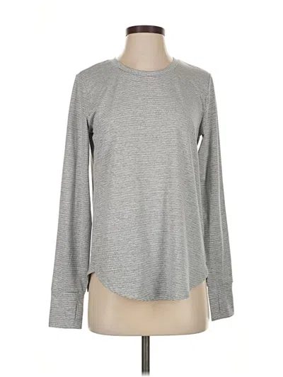 Pre-owned We Wander Long Sleeve T-shirt In Gray