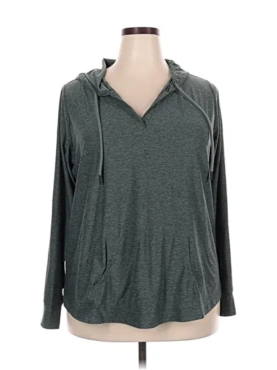 Pre-owned We Wander Poncho In Gray