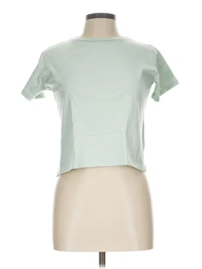 Pre-owned We Wander Short Sleeve T-shirt In Green