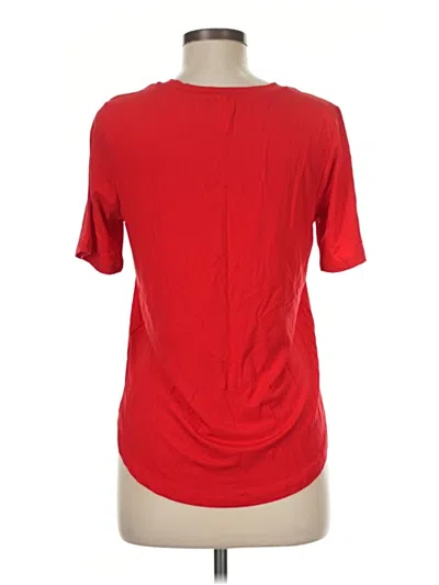 Pre-owned We Wander Short Sleeve T-shirt In Red