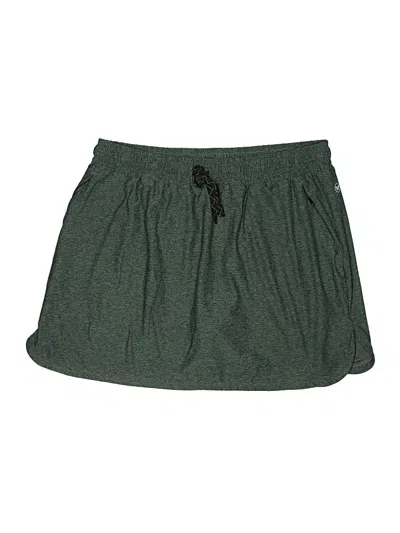 Pre-owned We Wander Skort In Green