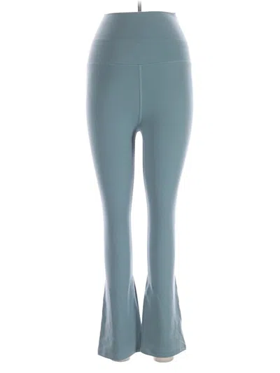 Pre-owned We Wander Yoga Pants In Blue