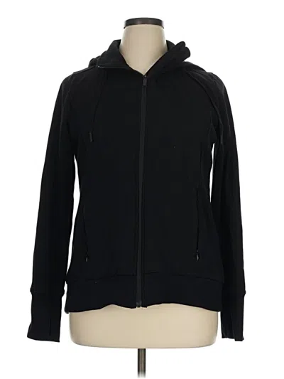 Pre-owned We Wander Zip Up Hoodie In Black