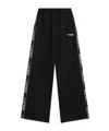 We11 Done 1506 Logo Tape Track Pants In Blue