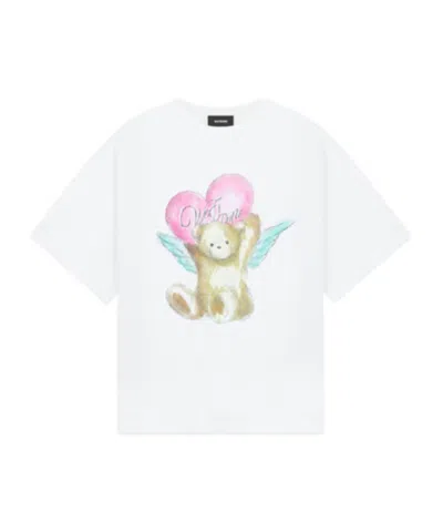 We11 Done Angel Teddy Bear T-shirt In White