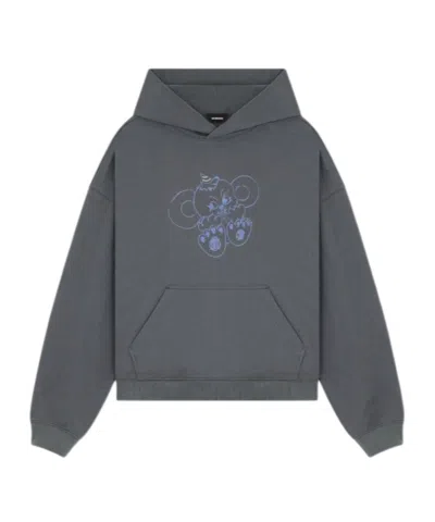 We11 Done Anime Long-sleeved Sweater In Gray