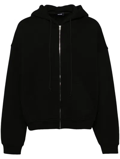WE11 DONE AROUND ZIP-UP HOODIE