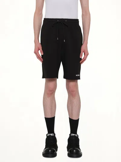 We11 Done Basic Logo Shorts In Black