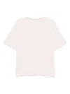We11 Done Basic Washed Ringer Tee In Pink