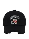 We11 Done Bear-embroidered Baseball Cap In Black