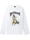 We11 Done Bear-print Sweatshirt In White