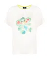 We11 Done Bear Printed T-shirt In White