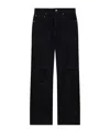 We11 Done Belt-loop Jeans In Black