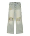 We11 Done Belt-loop Jeans In Gray