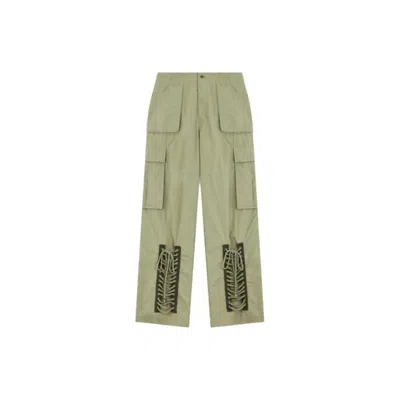 We11 Done Belt-loop Overalls In Nude