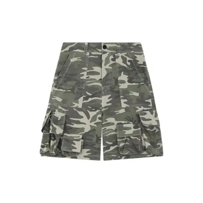 We11 Done Belt-loop Shorts In Gray