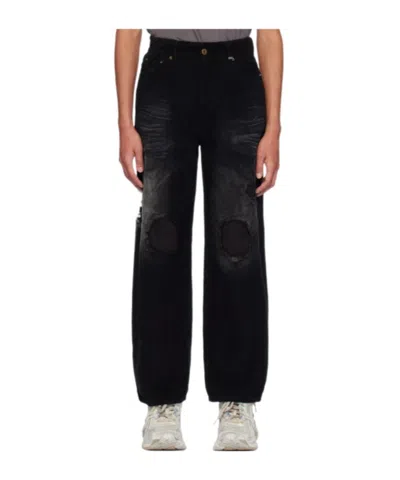 We11 Done Belt Loops Slacks In Black