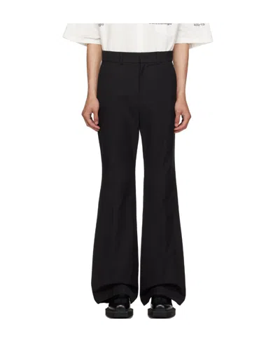 We11 Done Belt Ring Four Bags Of Casual Pants In Black