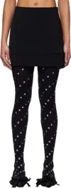 We11 Done Elastic Waist Leggings In Black