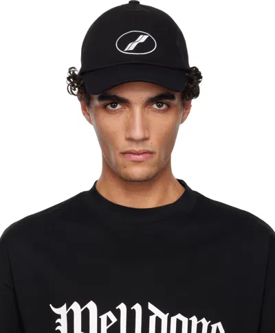 We11 Done Black Basic Symbol Cap